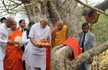 PM Narendra Modi offers prayer at Mahabodhi tree in Sri Lanka